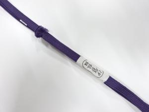 未使用品　正絹　帯留め用　手組三分紐